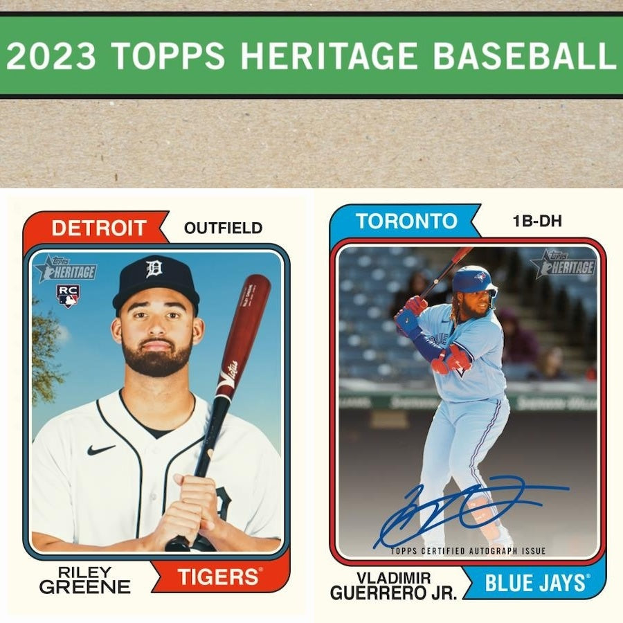 2023 Topps Heritage Baseball Hobby Box – Collect Binghamton