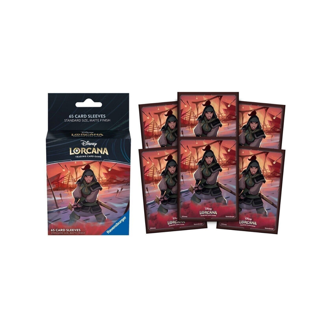 Ravensburger Disney Lorcana Trading Card Game Mulan Card Sleeves