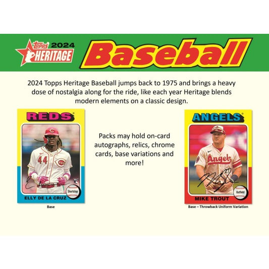 2024 Topps Heritage Mini Hobby Box