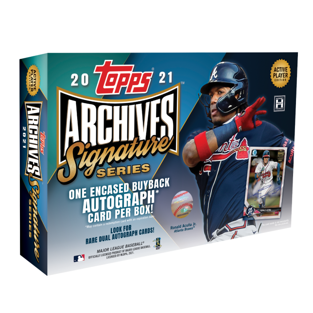 2021 Topps Archives Signature Series Active Player Edition