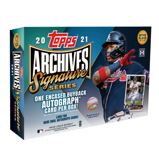 2021 Topps Archives Signature Series Active Player Edition