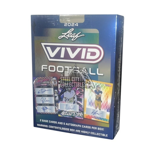 2024 Leaf Vivid Football Hobby Box