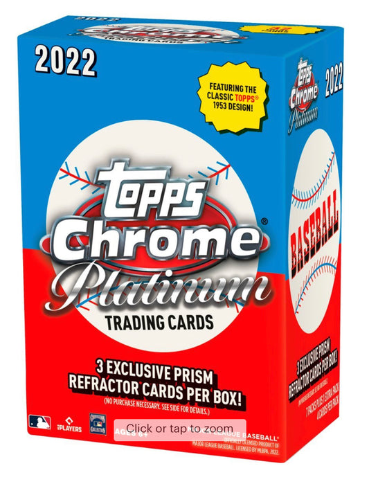 2022 Topps Chrome Platinum Anniversary Value Box