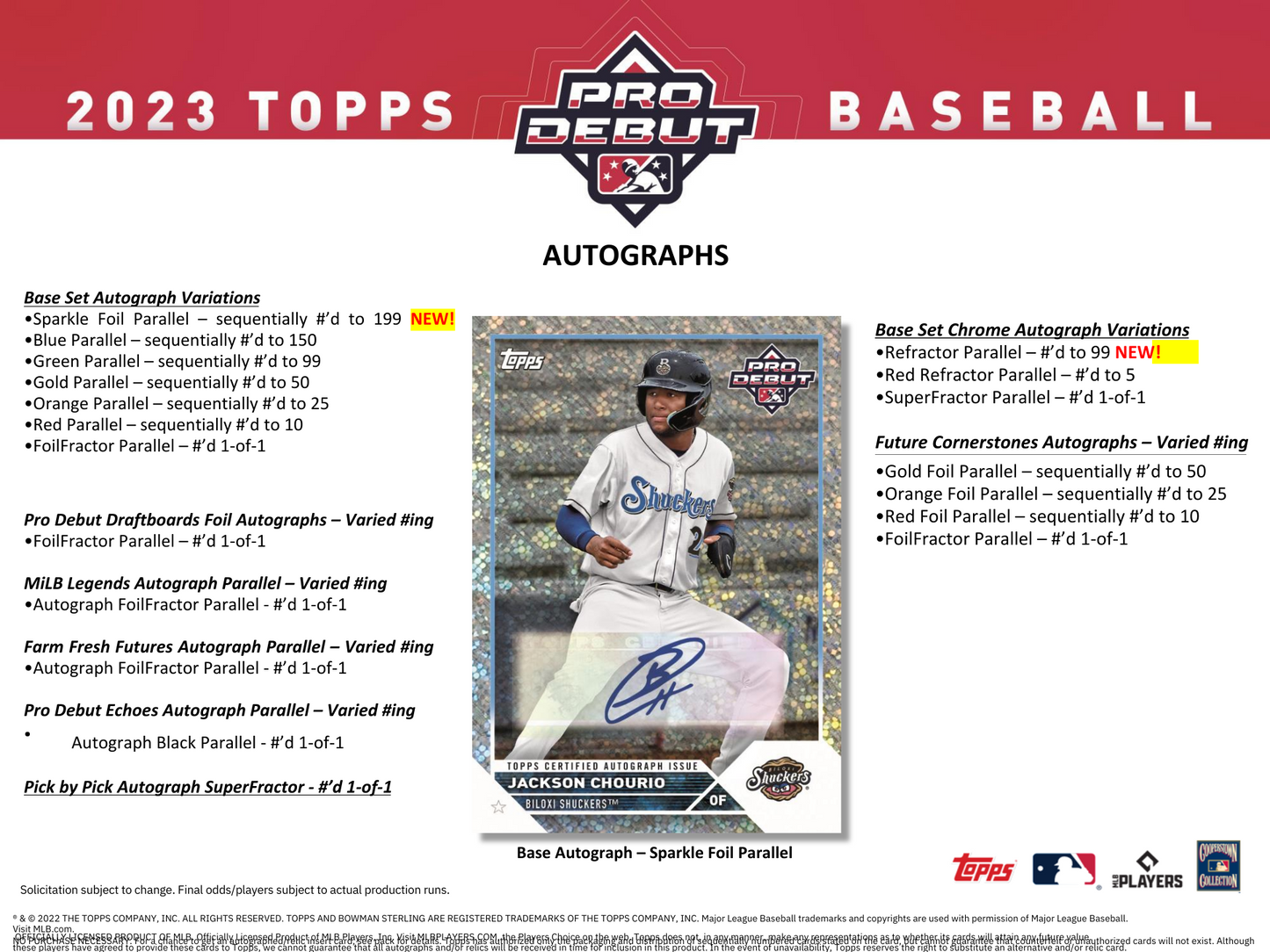 2023 Topps Pro Debut Baseball