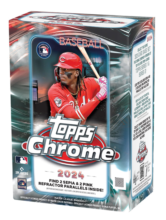 2024 Topps Chrome Baseball Blaster Box