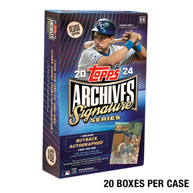 2024 Topps Archive Signature Series Baseball - Retired Player Edition - Hobby Box