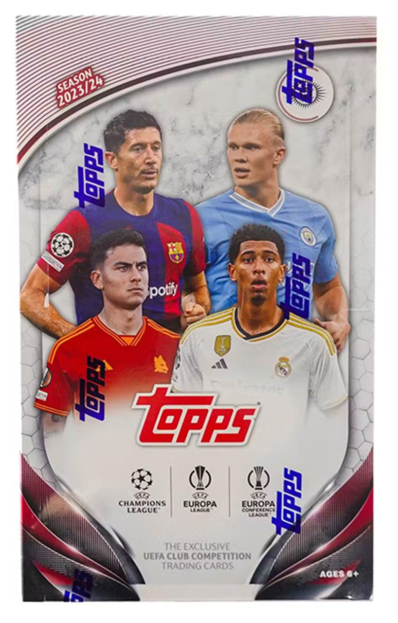 2023-24 TOPPS UEFA CLUB COMPETITIONS Hobby Box