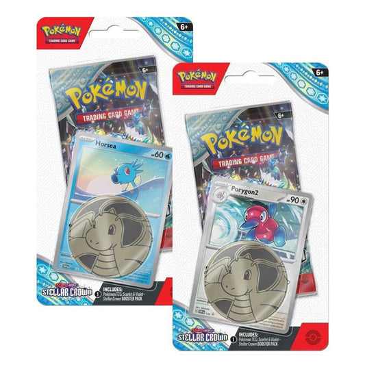 Pokémon Scarlet &amp; Violet Stellar Crown Checklane Blister Pack