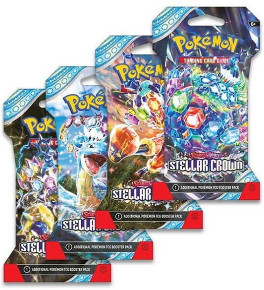 Pokémon Scarlet and Violet Stellar Crown Booster Pack