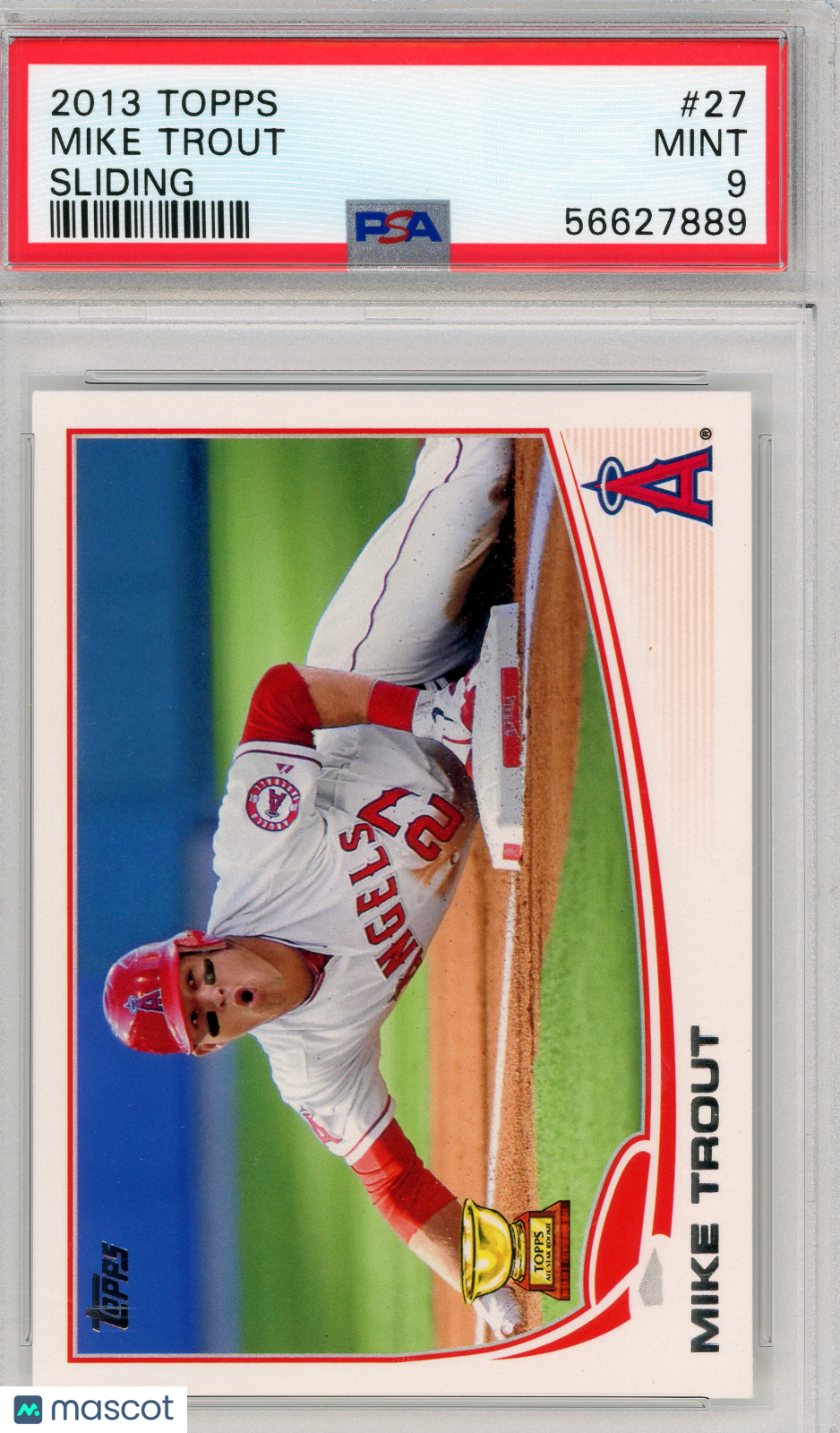 2013 Topps Mike Trout #27 PSA 9