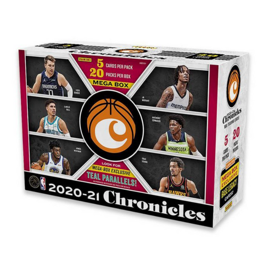 2021 Panini NBA Chronicles Basketball Trading Card Mega Box